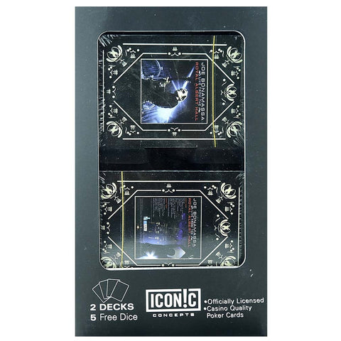 Joe Bonamassa Royal Albert Hall Playing Cards and Dice (2 Pack)