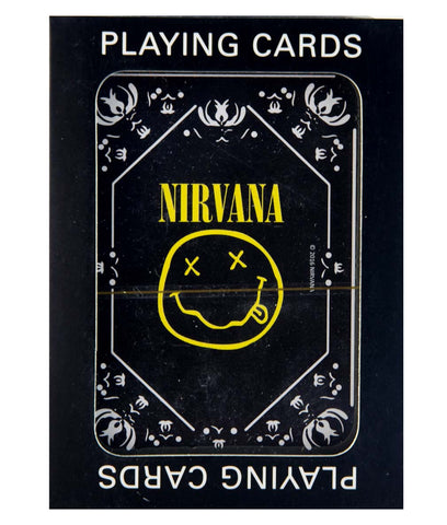 Nirvana Smiley Logo Playing Cards