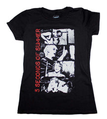 5 Seconds of Summer Stacked Photo Junior's T-Shirt