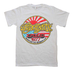 Aerosmith Boston to Budokan Vintage Inspired Slim Fit T-Shirt