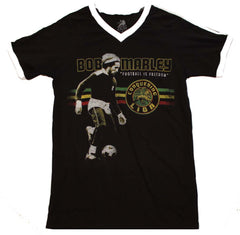 Bob Marley Football is Freedom V-Neck Jersey