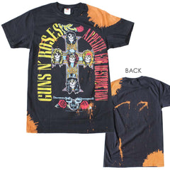 Guns n Roses Appetite Bleach Dyed T-Shirt