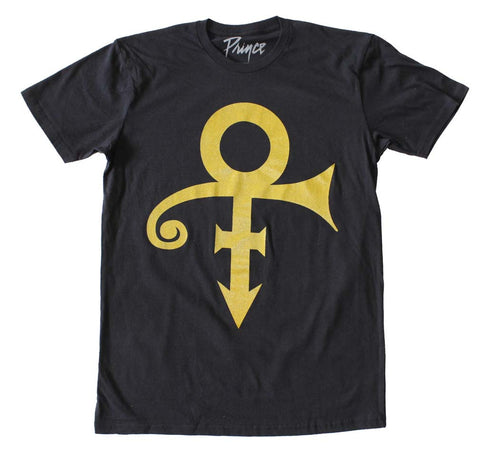 Prince Gold Symbol Logo T-Shirt