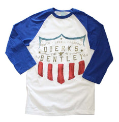 Dierks Bentley Faith Love Freedom Raglan Sleeve T-Shirt