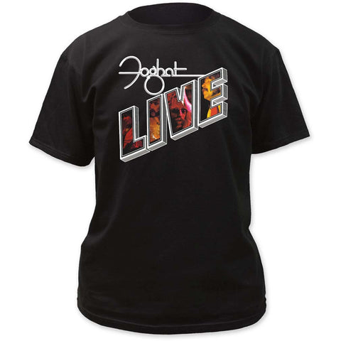 Foghat Live Adult Tee Shirt