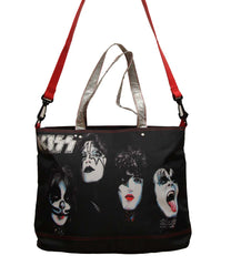 KISS Painted Faces Rock & Roll Tote Bag