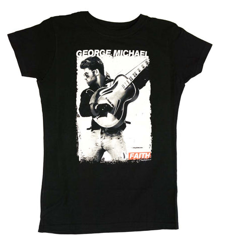 George Michael Faith Photo Juniors Tee