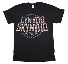 Lynyrd Skynyrd Stripes and Stars Logo T-Shirt