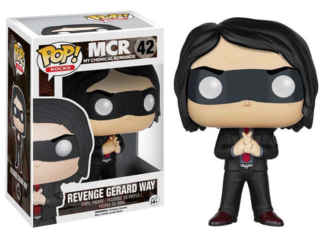 Funko Toys My Chemical Romance Red Tie Gerard Way Pop Rocks Vinyl Figure