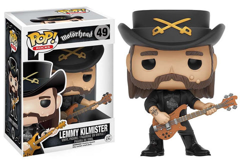 Funko Toys Lemmy Kilmister Motorhead Pop Rocks Vinyl Figure