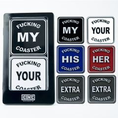 My F*cking Coaster Drink Coaster Set (6 Coasters)