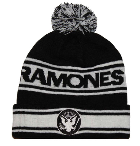 Ramones Eagle Pom Beanie Hat