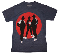 Run DMC Silhouette Circle Tri-Blend T-Shirt